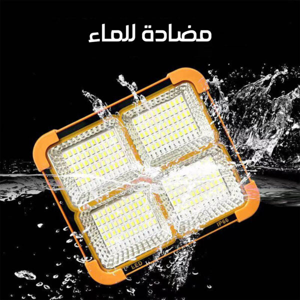 ⁦بور بنك بكشاف بالطاقة الشمسية 5 أوضاع إضاءة⁩ - الصورة ⁦6⁩