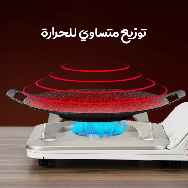 ⁦صاج الشوى العملى بضمان عامين⁩ - الصورة ⁦4⁩