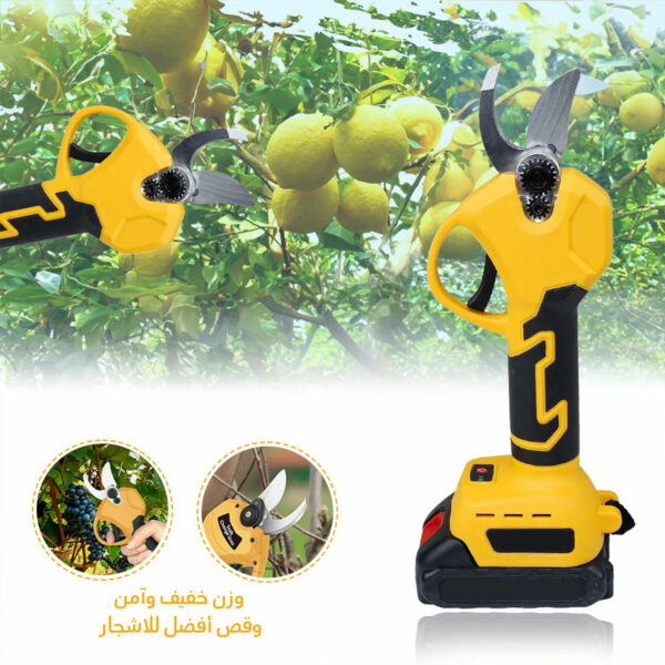 ⁦عرض 3 مقص الأشجار الكهربائي⁩ - الصورة ⁦4⁩