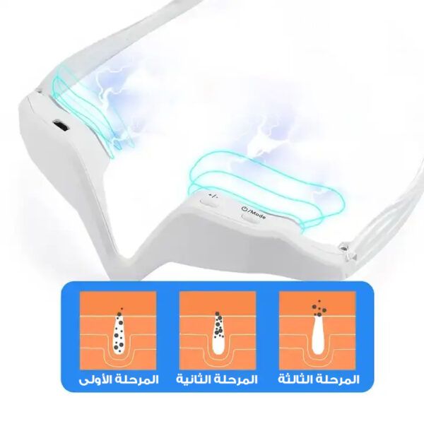 ⁦نظارات علاج بالضوء الاحمر  لتجاعيد العين⁩ - الصورة ⁦6⁩