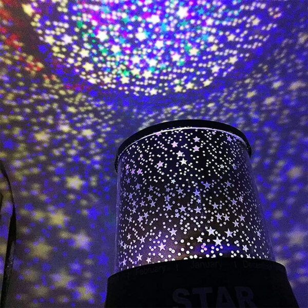 ⁦جهاز عرض بمصباح LED بتصميم نجوم المجرة⁩ - الصورة ⁦6⁩