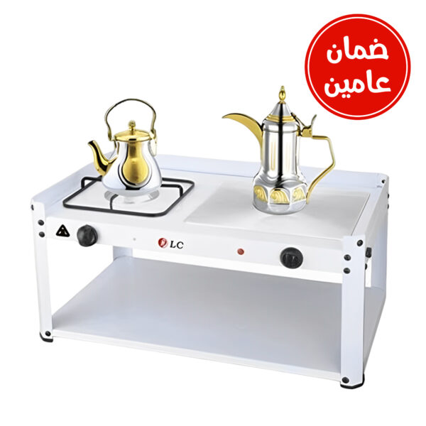 ⁦عرض موقد كهربائي DLC + منظف بينك ستاف 850 جرام⁩ - الصورة ⁦4⁩