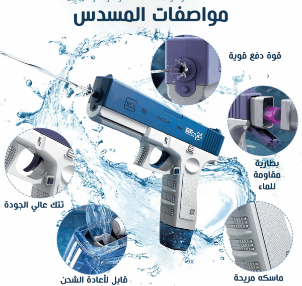 • رشاش المياه الحديث  Water Gun