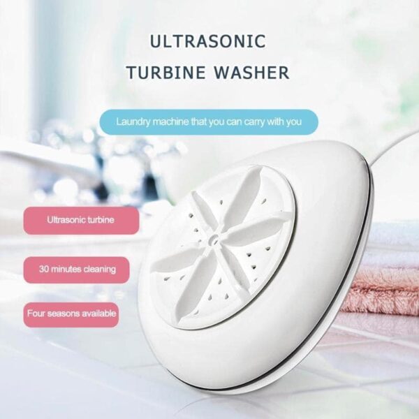 ⁦غسالة صغيرة متنقلة Turbine Wash⁩ - الصورة ⁦3⁩