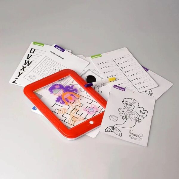 ⁦سبورة الاطفال المضيئة Magic Pad⁩ - الصورة ⁦3⁩
