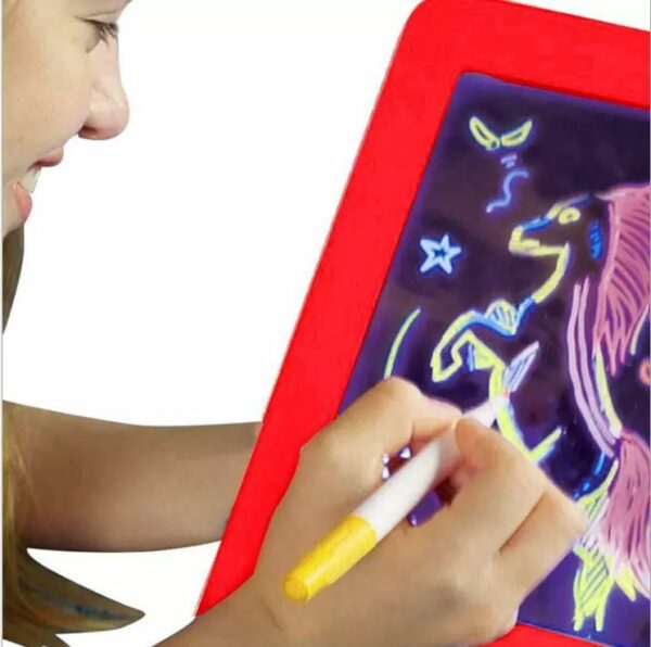 ⁦سبورة الاطفال المضيئة Magic Pad⁩ - الصورة ⁦2⁩