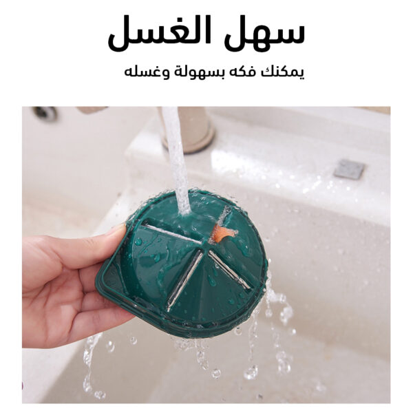 ⁦قطاعة خضروات حلازونية 6 قطع صغيرة⁩ - الصورة ⁦2⁩