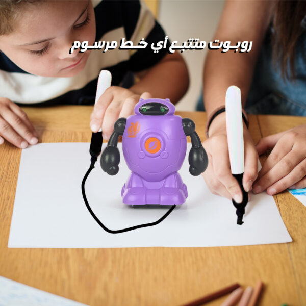 ⁦روبوت متتبع أي خط مرسوم⁩ - الصورة ⁦7⁩