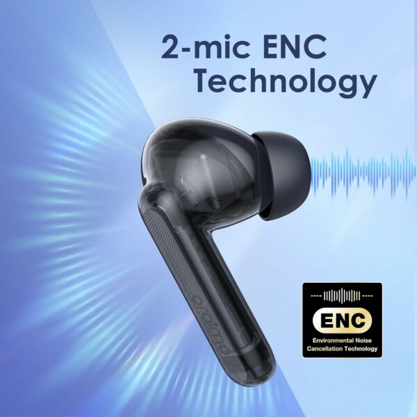 ⁦"	سماعات الأذن اورايمو اللاسلكية الحقيقية ENC"⁩ - الصورة ⁦10⁩