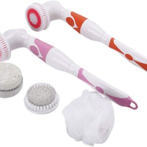 • " فرشاة تنظيف الجسم و الاستحمام 4 في 1"