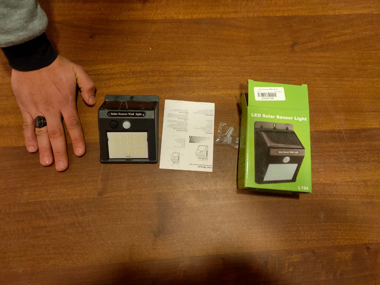 كشاف طاقه شمسيه صغير - الصورة 5