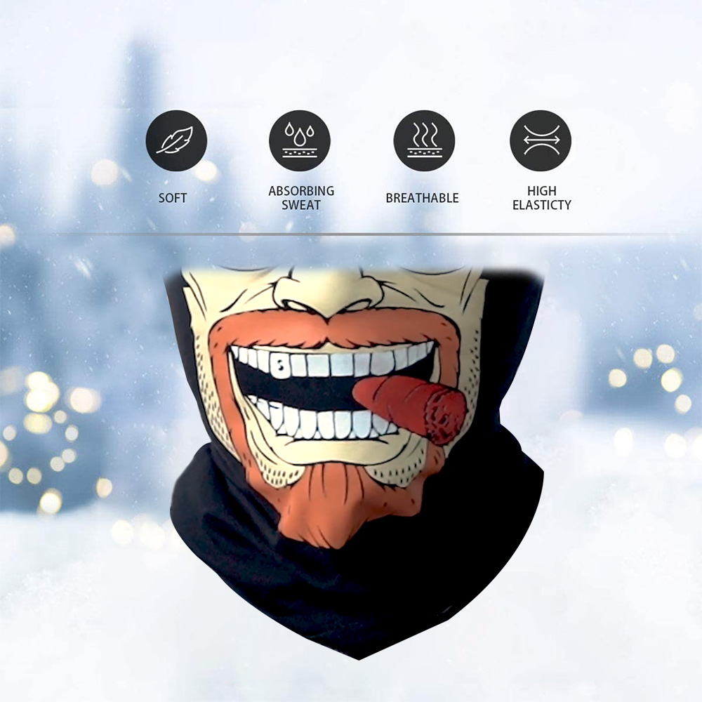 ماسك للموتسكلات والعجل شكل باد بوي - الصورة 4