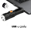 عرض قطعتين كشاف محمول يعمل بالشحن USB