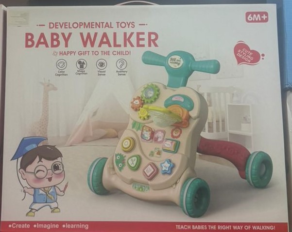 مشاية اطفال الحديثة متعددة الوظائف التعليمية