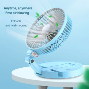 مروحة بكشاف قابلة لاعادة الشحن