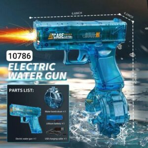 " مسدس مياة بخزنة مضئ يعمل بالشحن"