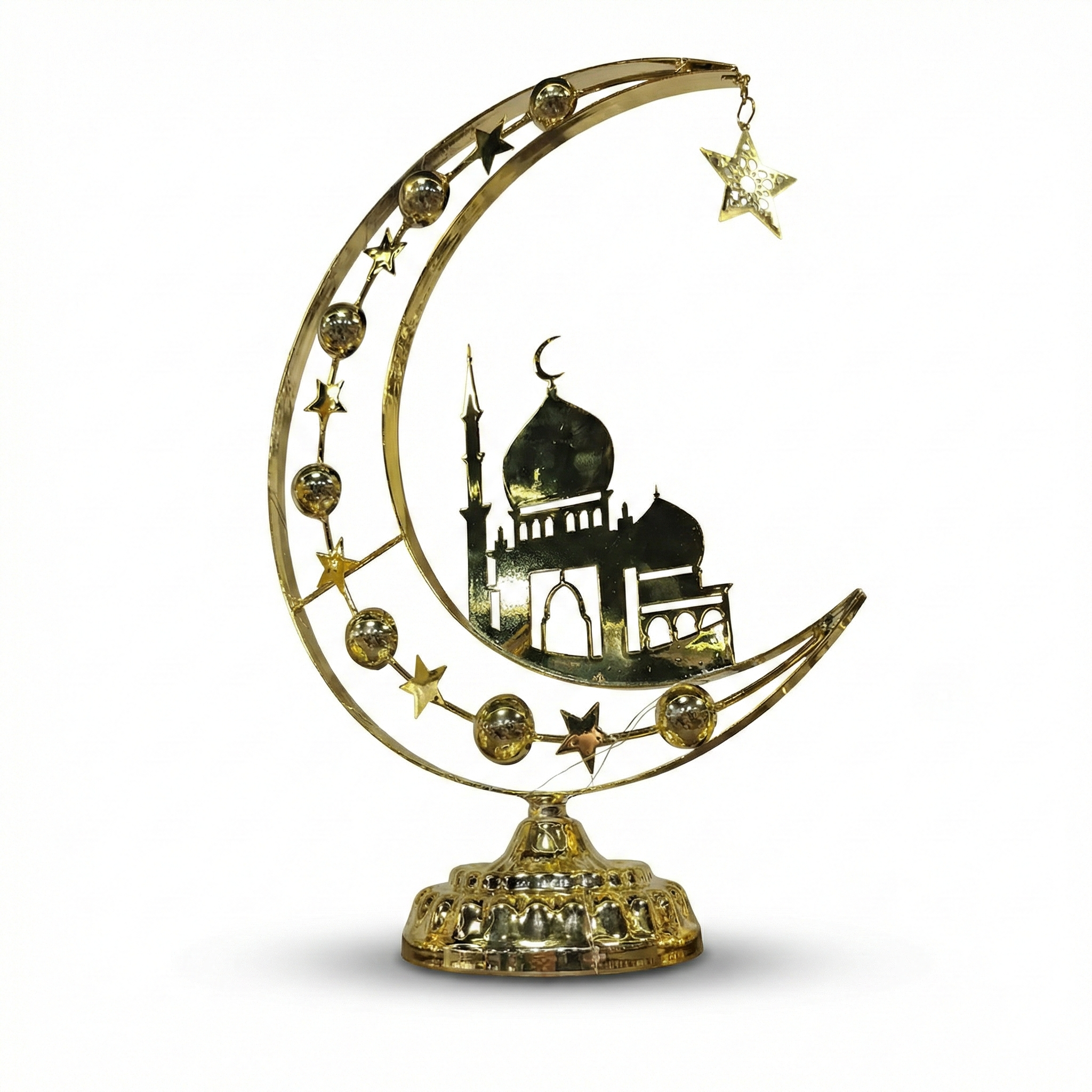 ديكور رمضان علي شكل هلال و جامع حجم كبير - الصورة 2