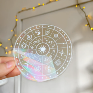 • عرض 3 قطع استيكر اضاءات الشمس Sun Catcher