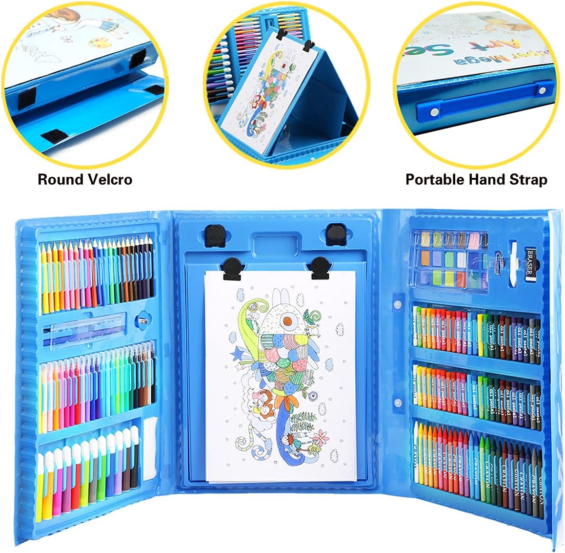 مجموعة الوان متعددة 86 قطعة اولادى - الصورة 2