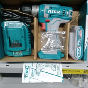 • شنيور بطارية 20 فولت 2 امبير TOTAL