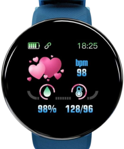 D18 Smart Watch كحلي
