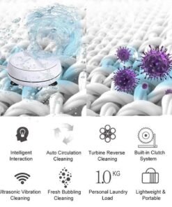 غسالة صغيرة متنقلة Turbine Wash