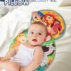وسادة وقت الاستلقاء على البطن للطفل