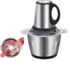 خلاط New Silvers Crvist و مطحنة مع مفرمة اللحوم الكهربائية ستانليس 5 لتر Silver Crest 1000 Watt