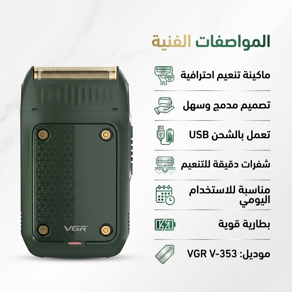 عرض ماكينة حلاقة 210 + ماكينة تنعيم 353