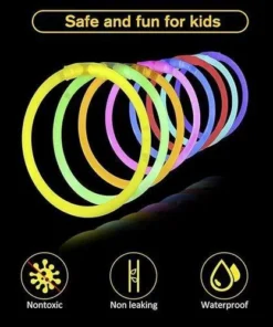 أنابيب الاحتفالات المضيئة (glow sticks)