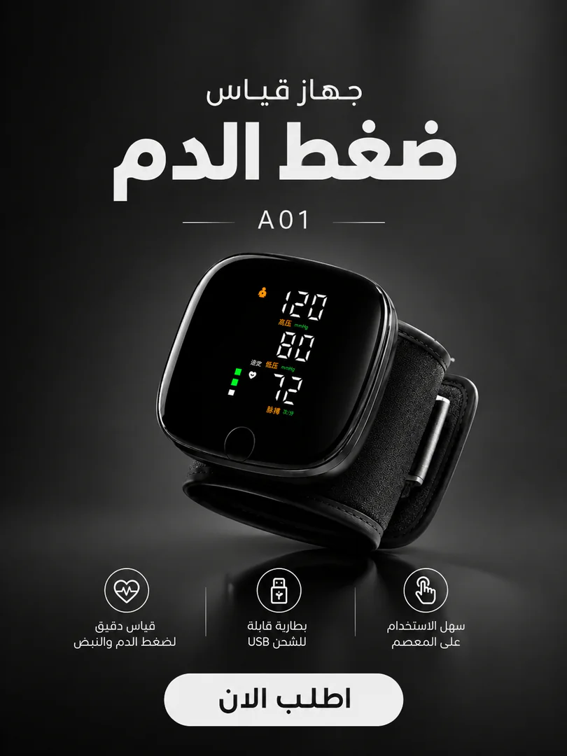 جهاز قياس ضغط الدم الإلكتروني الذكي