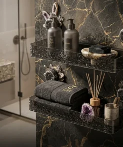 luxbath shelf | رف الحمام الفاخر