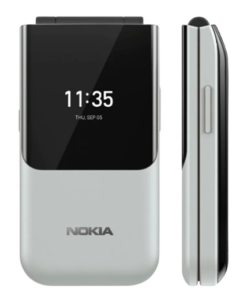 موبايل نوكيا 2720 Flip بشريحتين (4GB Black)مع ضمان 6 شهور