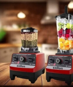 عرض قطعتين خلاط + مطحنه 10000 وات BRAUN