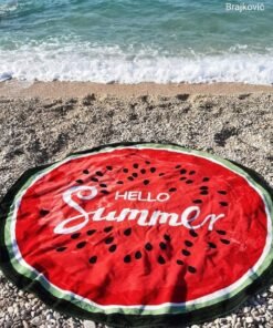 Beach Mat Watermelon Design