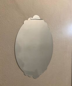 استيكر مرايا بيضاوي