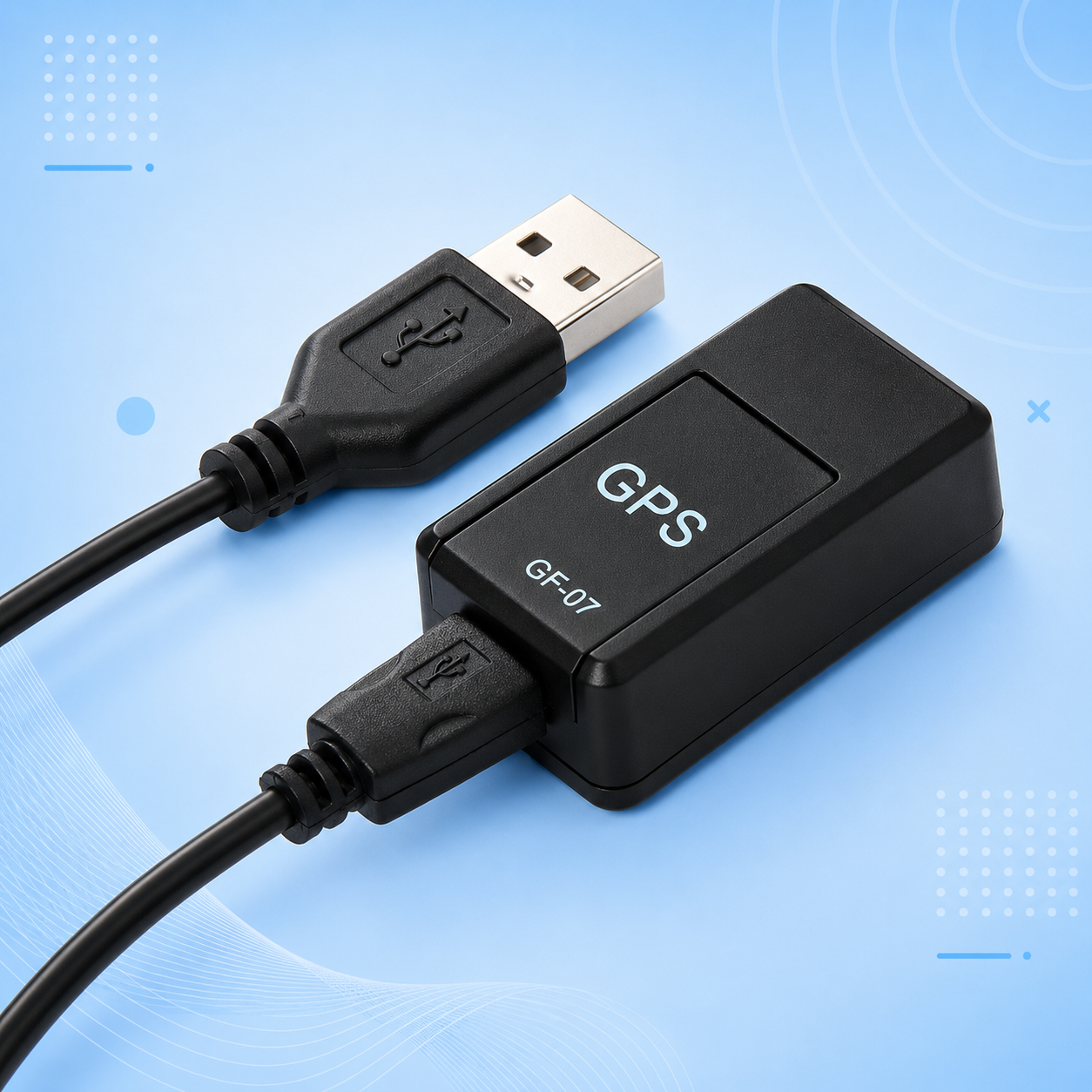 عرض Mini GPS Tracker + طقم صداد الابواب – رمادى