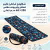 شازلونج شاطئ فايبر قماش وتربروف مقاس 60*200 سم كحلي - صورة 1
