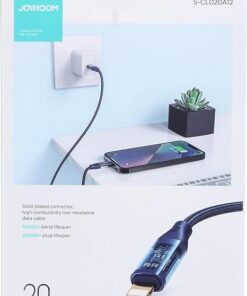 • Joyroom Fast Charge Data Cable Type-c to lightning 3M- 20W