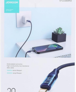 • Joyroom Fast Charge Data Cable Type-c to lightning 3M- 20W