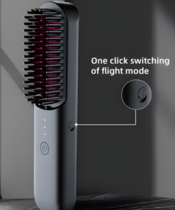 • Wireless hair straighter