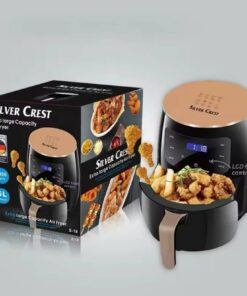 قلاية هوائية 6 Silver Crest Liter Black