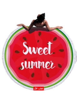 Beach Mat Watermelon Design