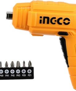 • مفك ببطارية 12 قطعة INGCO 4V
