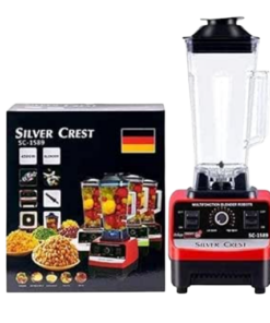 عرض خلاط Silver Crest + مطحنة 4500 وات + مفرمة اللحوم الكهربائية ستانليس 5 لتر