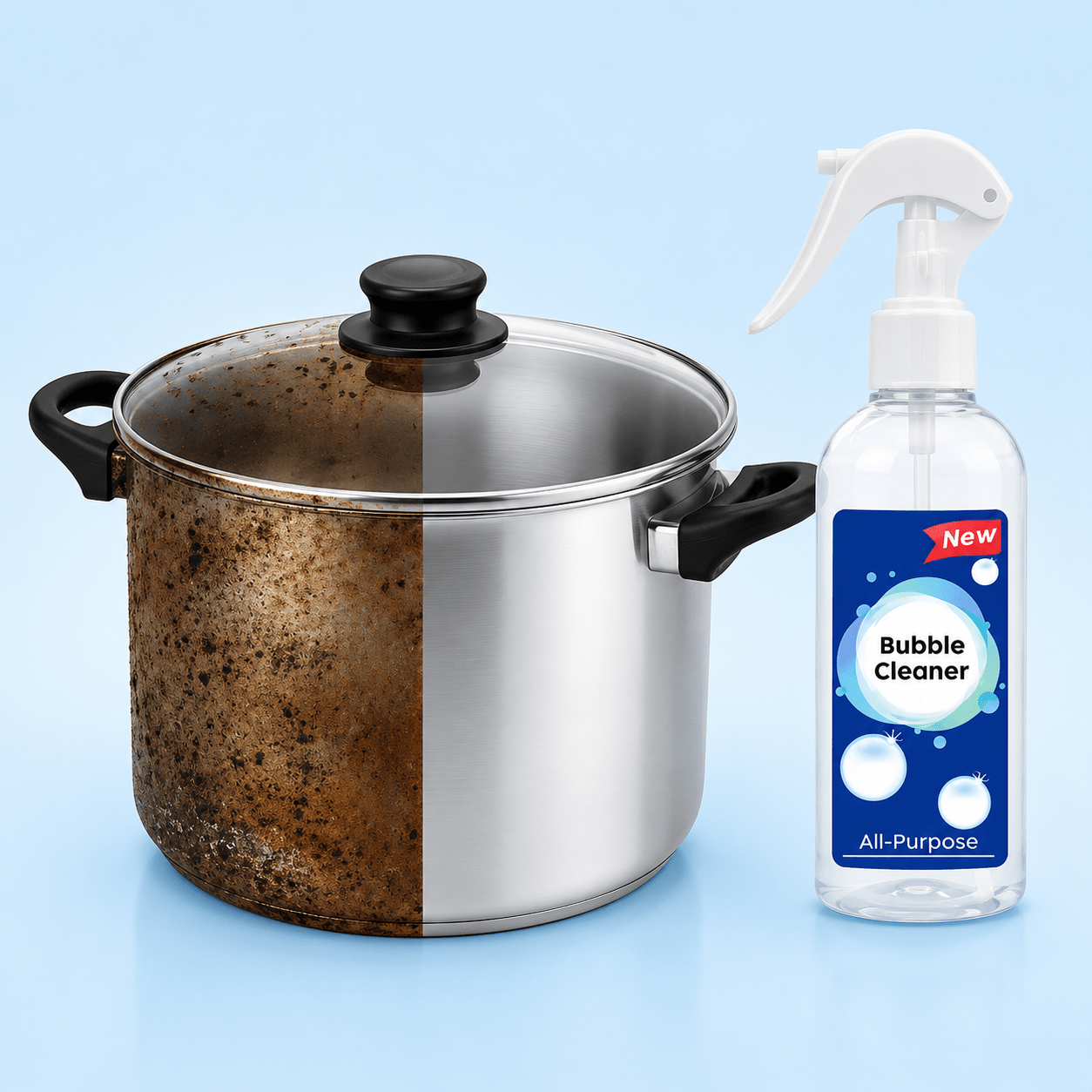 اسبراي التنظيف الجبار Multipurpose Bubble Cleaner