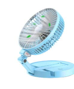 مروحة بكشاف قابلة لاعادة الشحن
