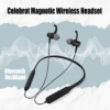 Celebrat Magnetic Wireless Headset Bluetooth Neckband