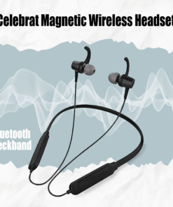 Celebrat Magnetic Wireless Headset Bluetooth Neckband