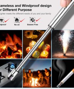 عرض قطعتين ولاعة كهربائية USB